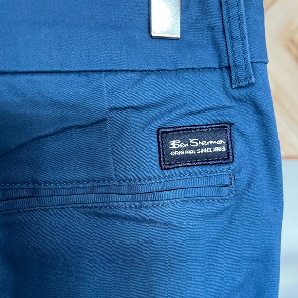 Men's Ben Sherman Slim Fit Stretch Chino Pants 30x32 - Picture 3 of 4
